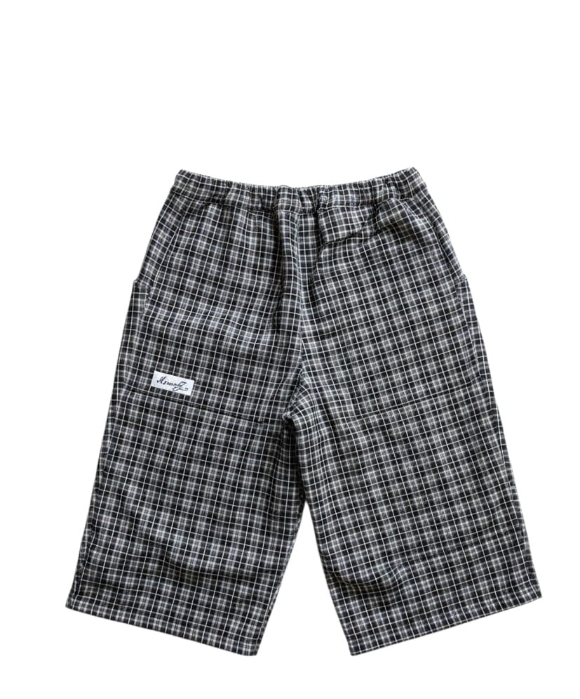 Short à carreaux noirs MaarieG