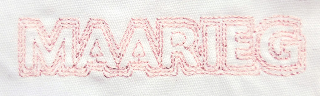 Short blanc MaarieG brodé