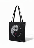 Tote bag « ying yang broken »